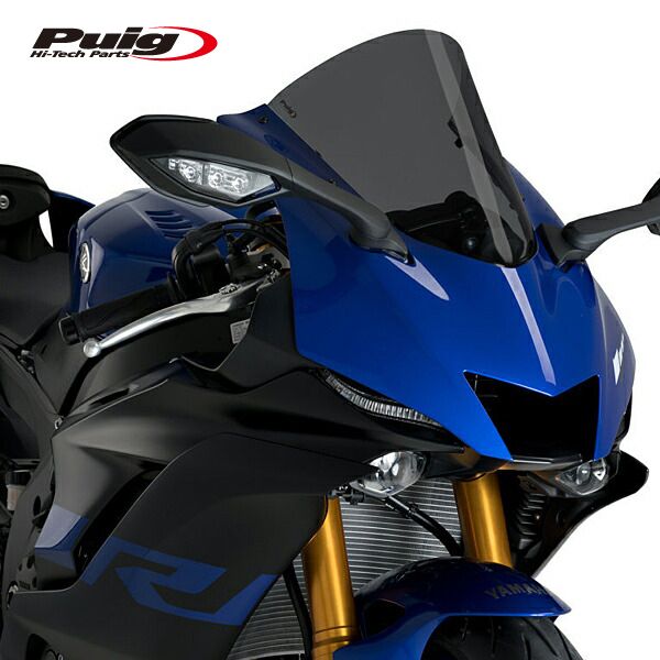 Puig 3633F RACING-SCREEN [DARK SMOKE] YAMAHA YZF-R6 (17-20) YZF-R7