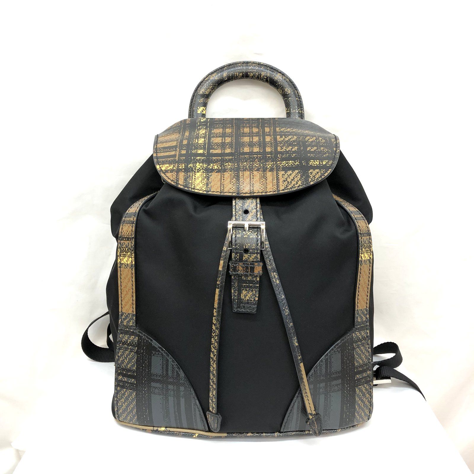 PRADA プラダ リュックサック 1BZ038 TESSUTO SAFFIAN