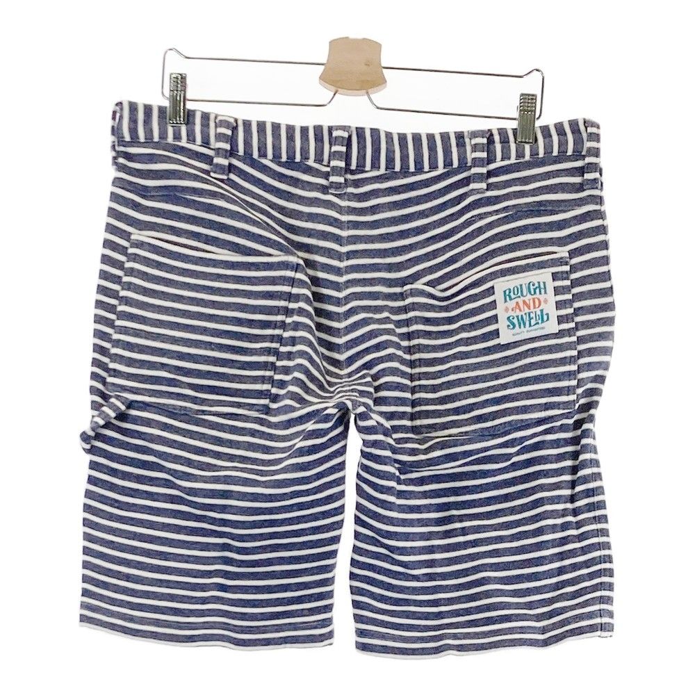 rough&swell ラフアンドスウェル ハーフパンツ ボーダー ゴルフパンツ サイズ：XL ROUGH&SWELL ラフアンドスウェル スウェット ハーフパンツ