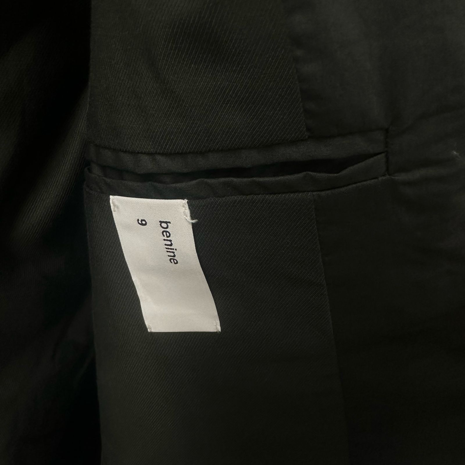 新品 定価57200円 benine 9 Compact Twill Luster TKS Finish 新品 定価57200円 benine 9 Compact Twill Luster TKS Finish