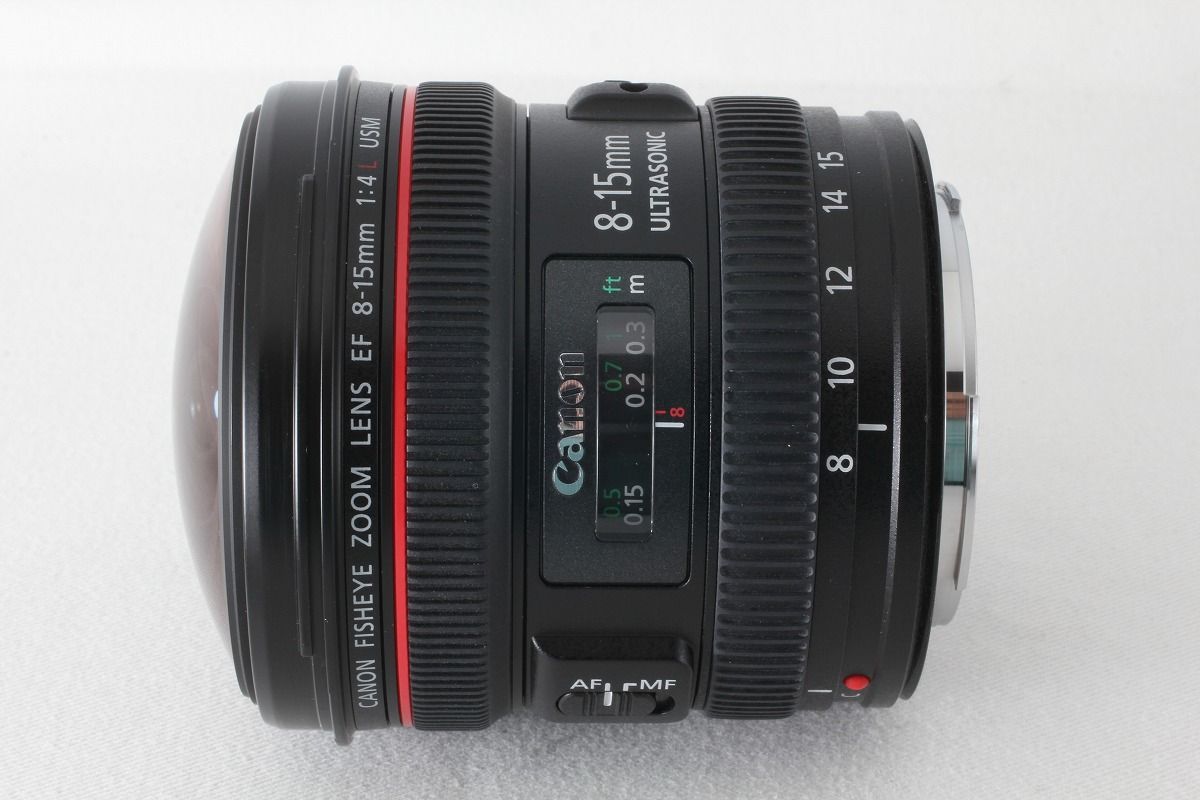キヤノン CANON EF 8-15mm F4L Fisheye USM 付属品満載 元箱 カメラ ...