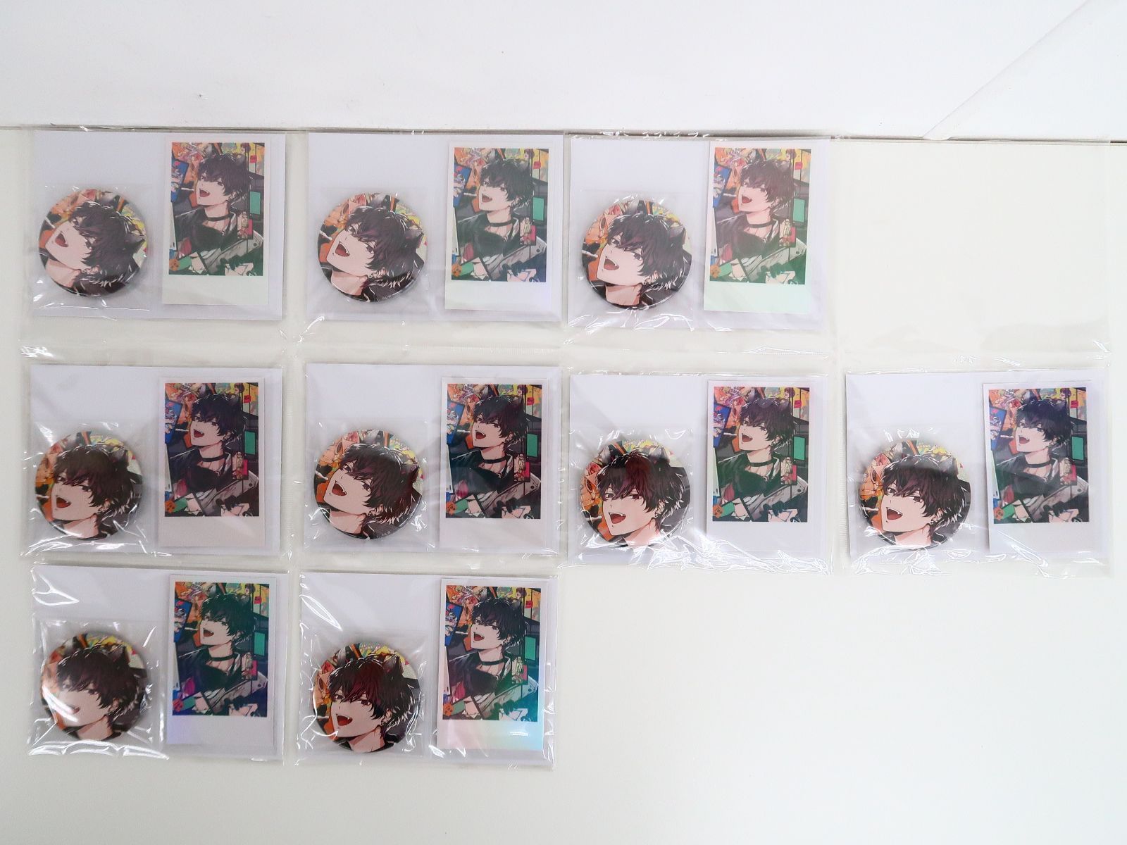 9点セット にじさんじ 佐伯イッテツ 誕生日2024 佐伯イッテツ 缶バッジ