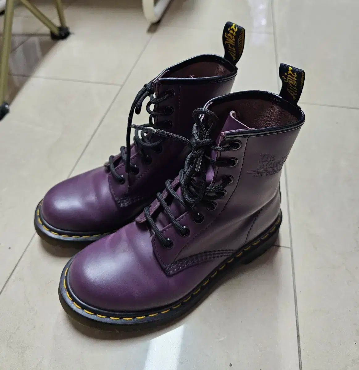 DR. MARTENS ドクターマーチン 1460 パープル UK3 220