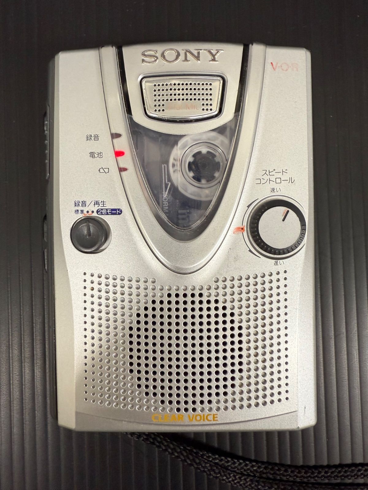 SONY カセットコーダー TCM-400 動作確認済 VOR搭載 現状品