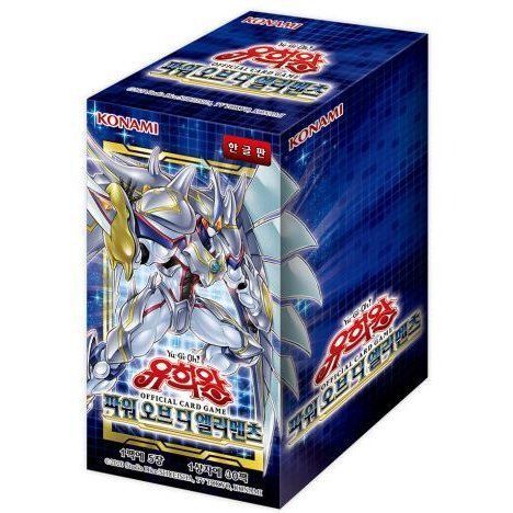 韓国版 遊戯王 POWER OF THE ELEMENTS BOX(初回限定版) - メルカリ
