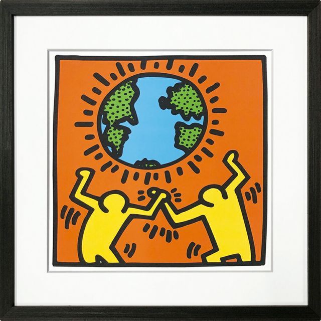 Keith Haring キースヘリング アートフレーム Untitled, 1987