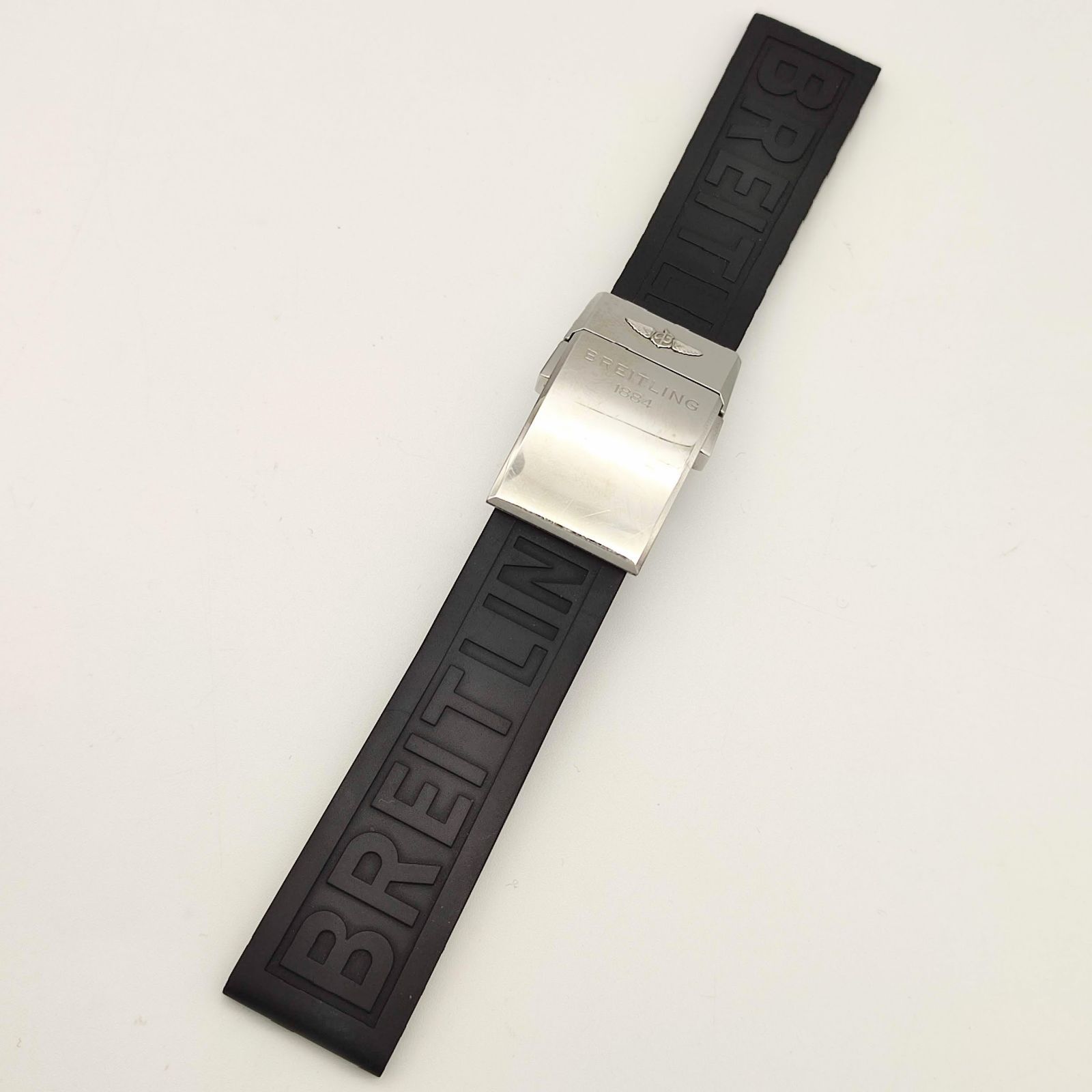 美品】ブライトリング純正ラバーベルトバックルセット