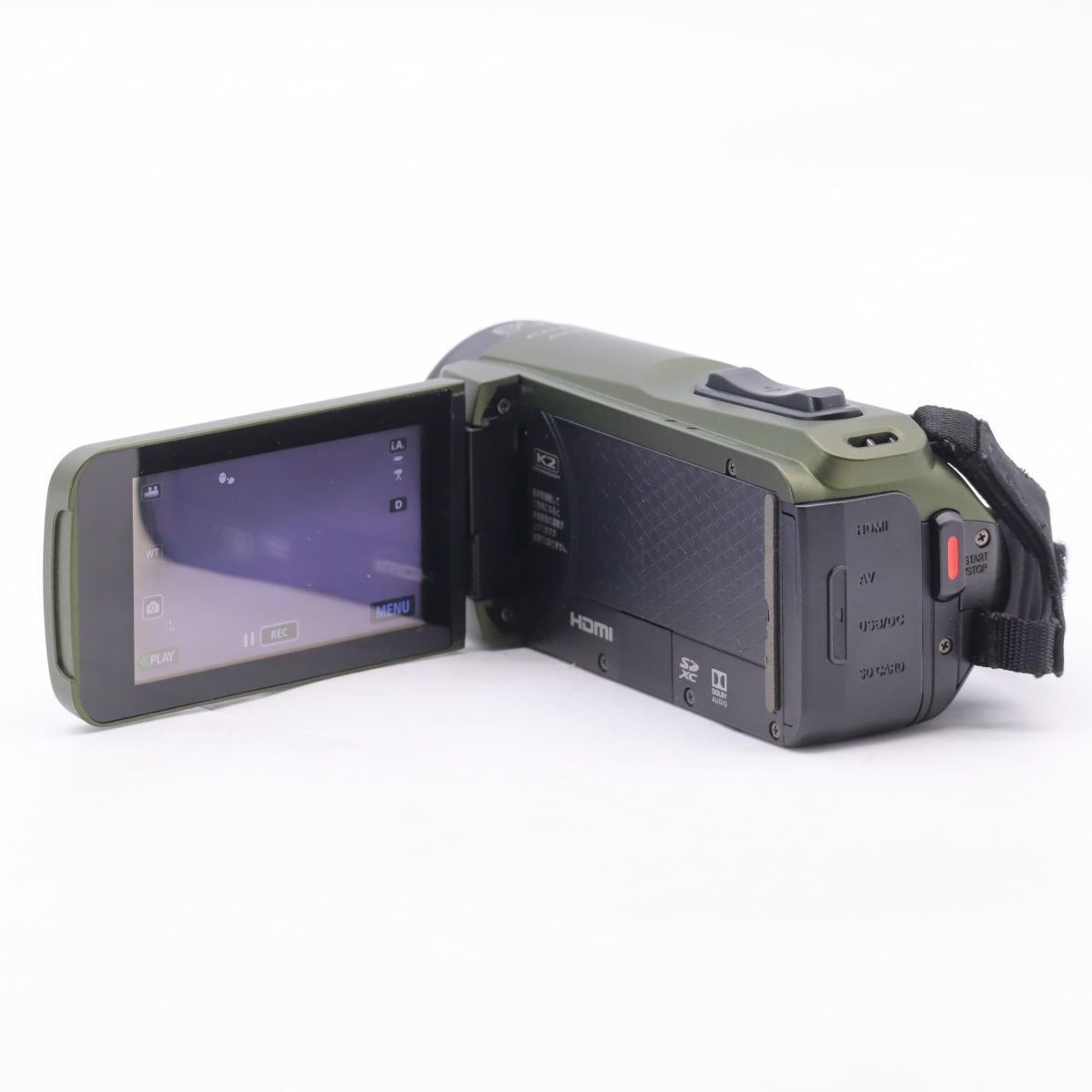 品)JVCKENWOOD JVC ビデオカメラ Everio R 防水 防塵 32GB カーキ GZ 