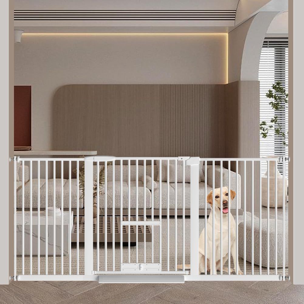 ベビーゲート/ペットゲート RAKU ペットゲート ベビーゲート 3.5cm間隔 突っ張りタイプ 設置