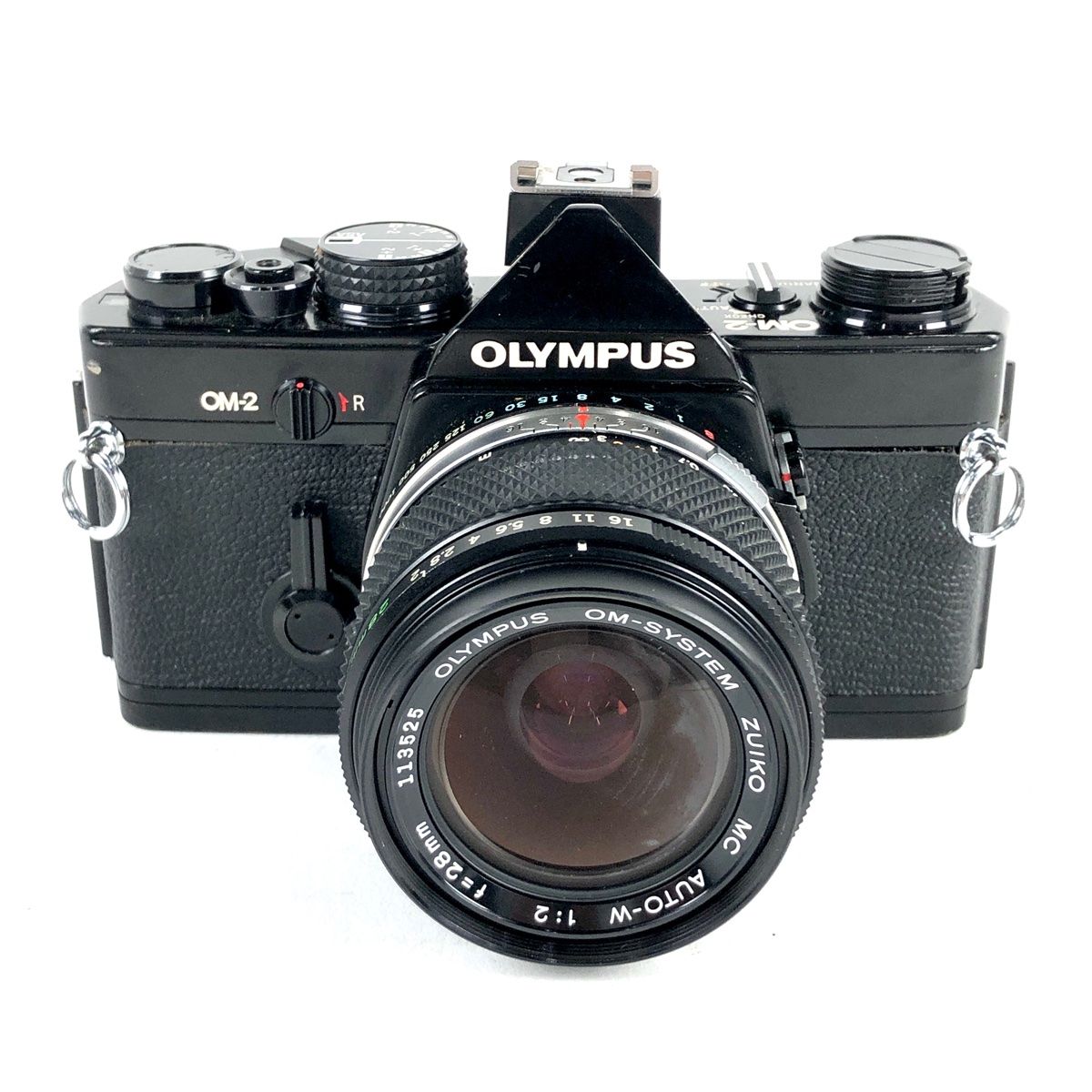 オリンパス OLYMPUS OM-2 ブラック + ZUIKO MC AUTO-W 28mm F2