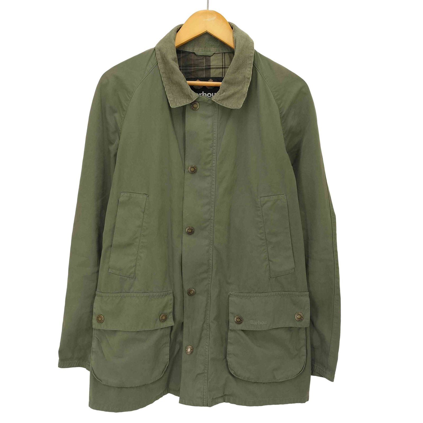 美品✨Barbour / アシュビー ガーメントダイコットン サイズ Ｍ バブアー Barbour ASHBY アシュビー ガーメントダイ ジャケット メンズ