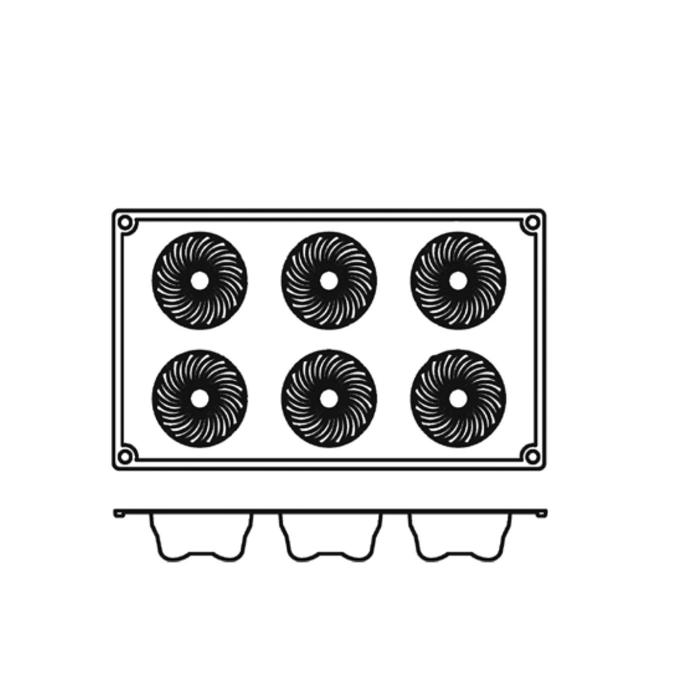新品・未使用】Pavoni（パボーニ） シリコンモールド FR046