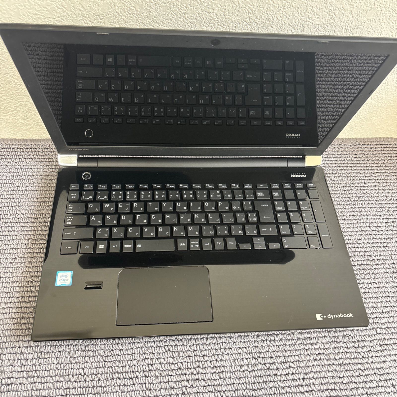 東芝dynabook T75/CBS i7-7500U メモリ4GB#M6473 東芝dynabook T75/CBS i7-7500U メモリ4GB HDD 500GB Win10