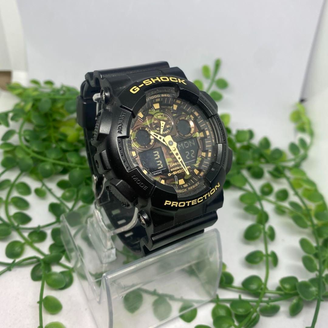 中古】CASIO G-SHOCK GA-2110SU 腕時計 グリーン カシオ ジーショック