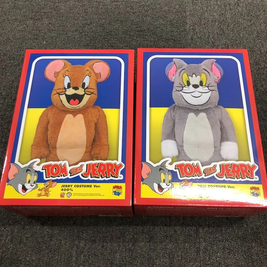 BE@RBRICK TOM AND JERRY COSTUME Ver. 400％  ベアブリック トムとジェリー フィギュア