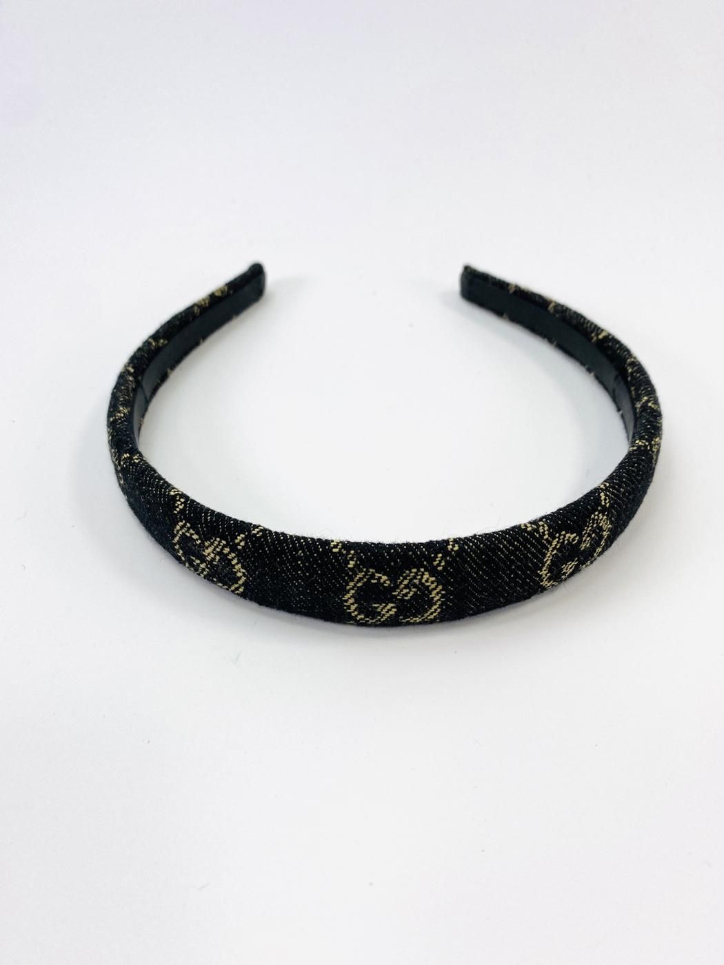 Gucci グッチ 『エコ ウォッシュ ド デニム ヘアバンド』652835