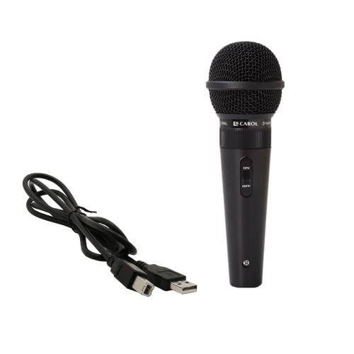 CAROL スイッチ用マイク USBマイク カラオケ ジョイコン ジョイサウンド マイク 有線 マイク ゲーミングマイク 2.0 USB 高集音力 1.5mケーブル 軽量 簡単接続