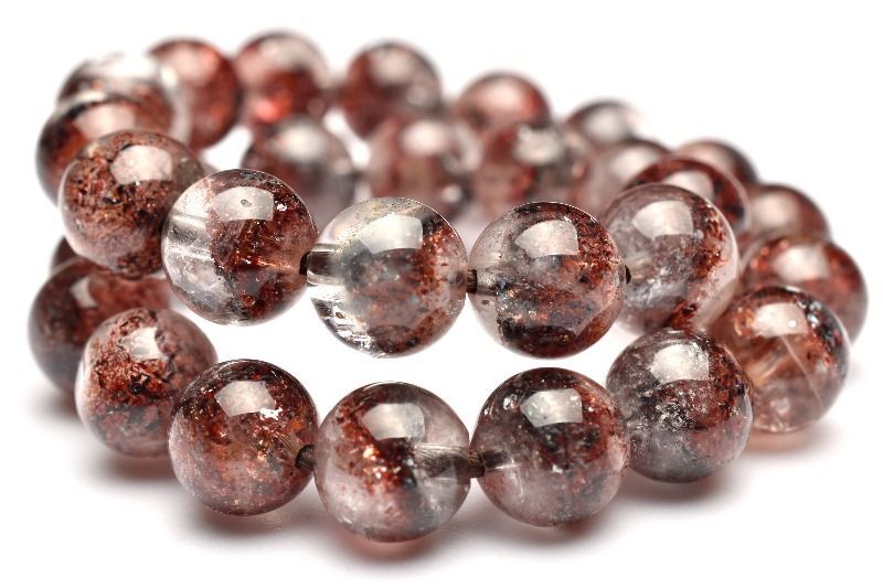 １点物 AAA ピラミッドファントム ストロベリークォーツ レピドクロサイトインクォーツ 6mm ブレスレット パワーストーン 天然石 _MA9180 NEXPOTALLINN_EU