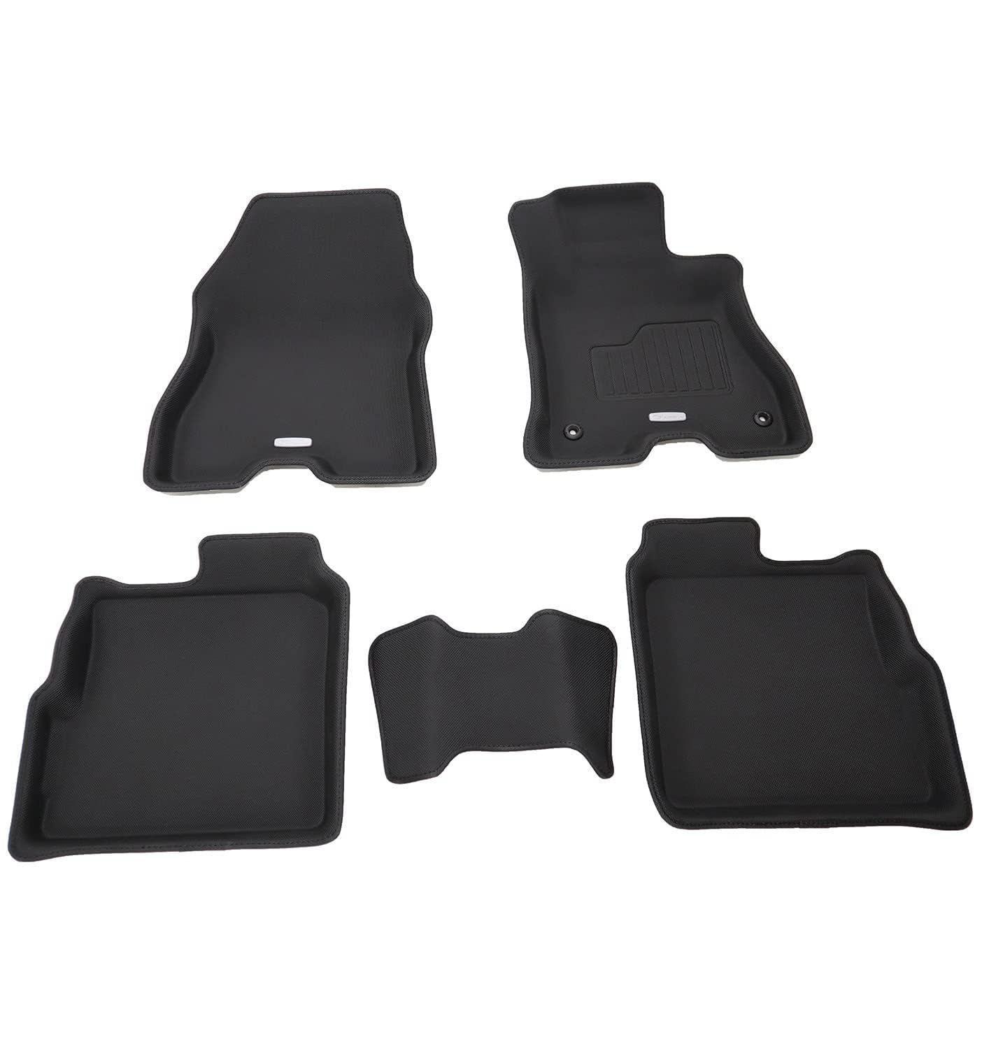 【数量限定】立体タイプ 1台分セット フロアマット キックス P15 R2/6~R4/7 NEWラバータイプ クラッツィオ ブラック EN-5320 【5EENB5320K】