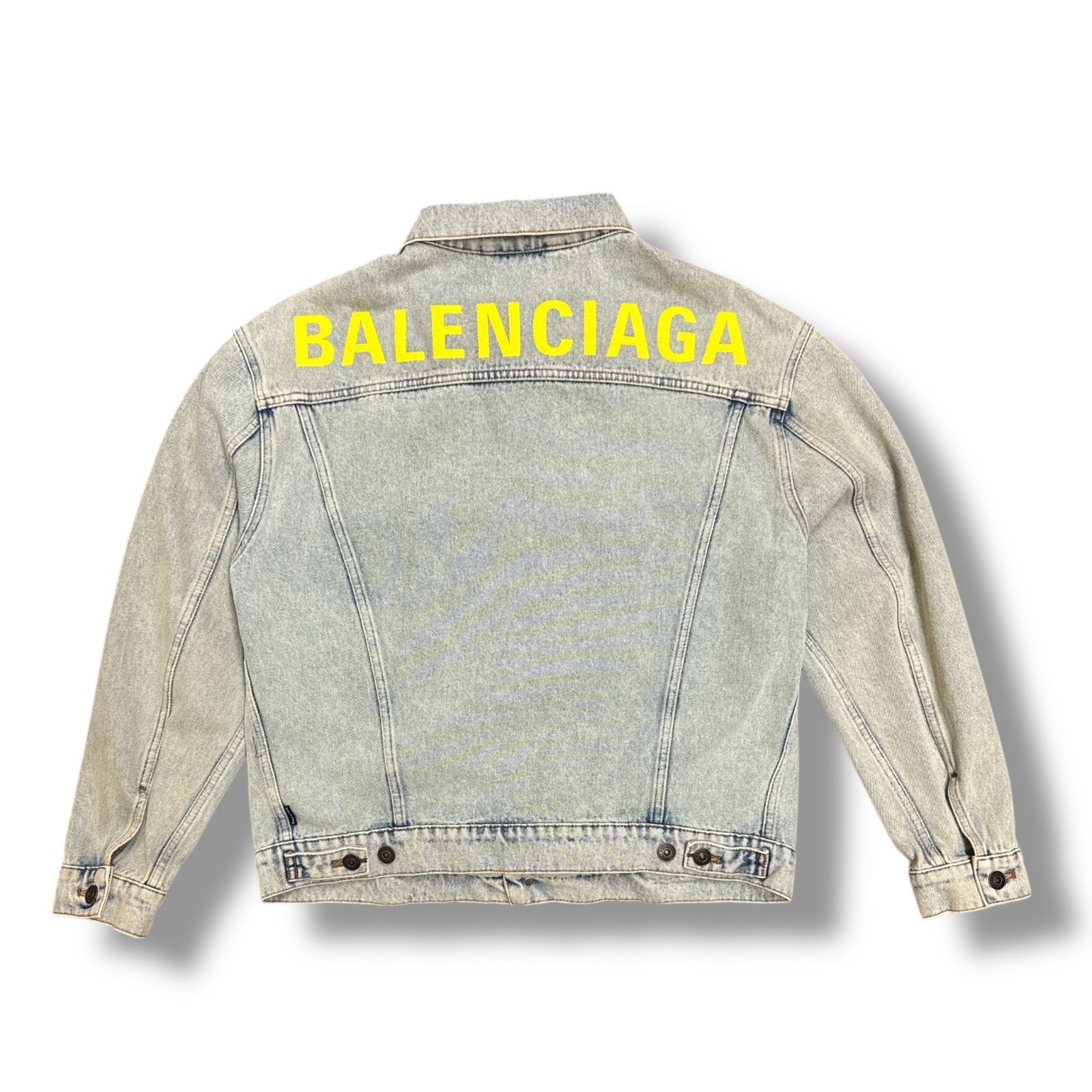 BALENCIAGA バレンシアガ Gジャン デニムジャケット ロゴ ジージャン