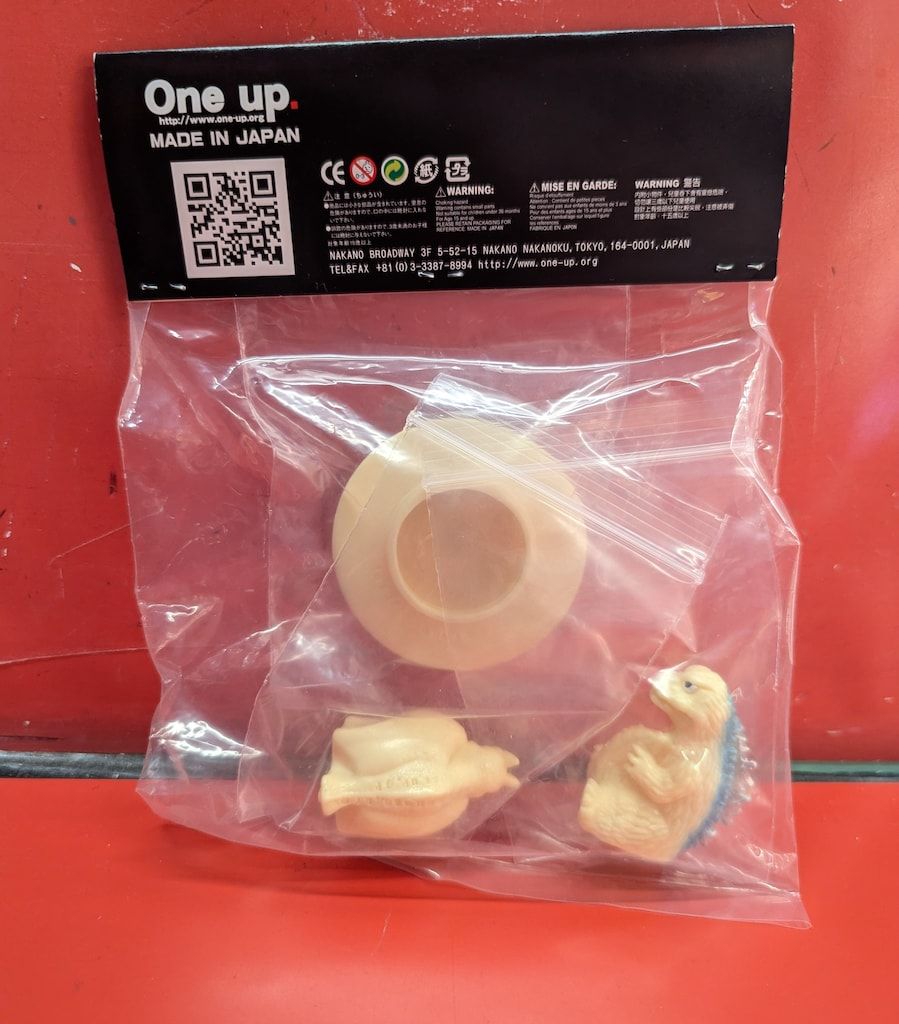 One up 東宝怪獣総進撃 ミニソフビシリーズ ゴジラ ラドン UFO