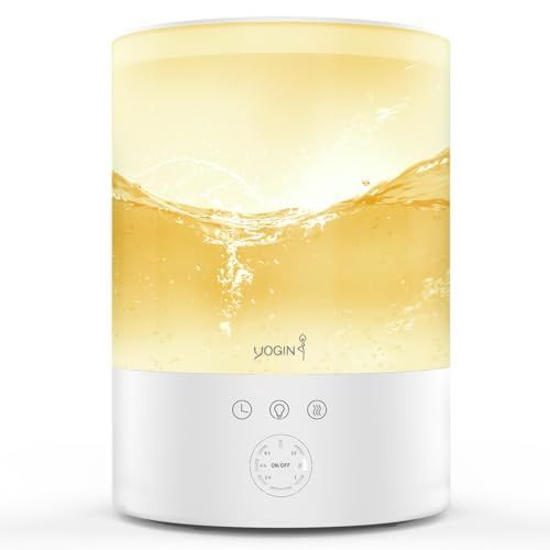 YOGIN 加湿器 卓上 アロマディフューザー 大容量 2.5L アロマ おしゃれ