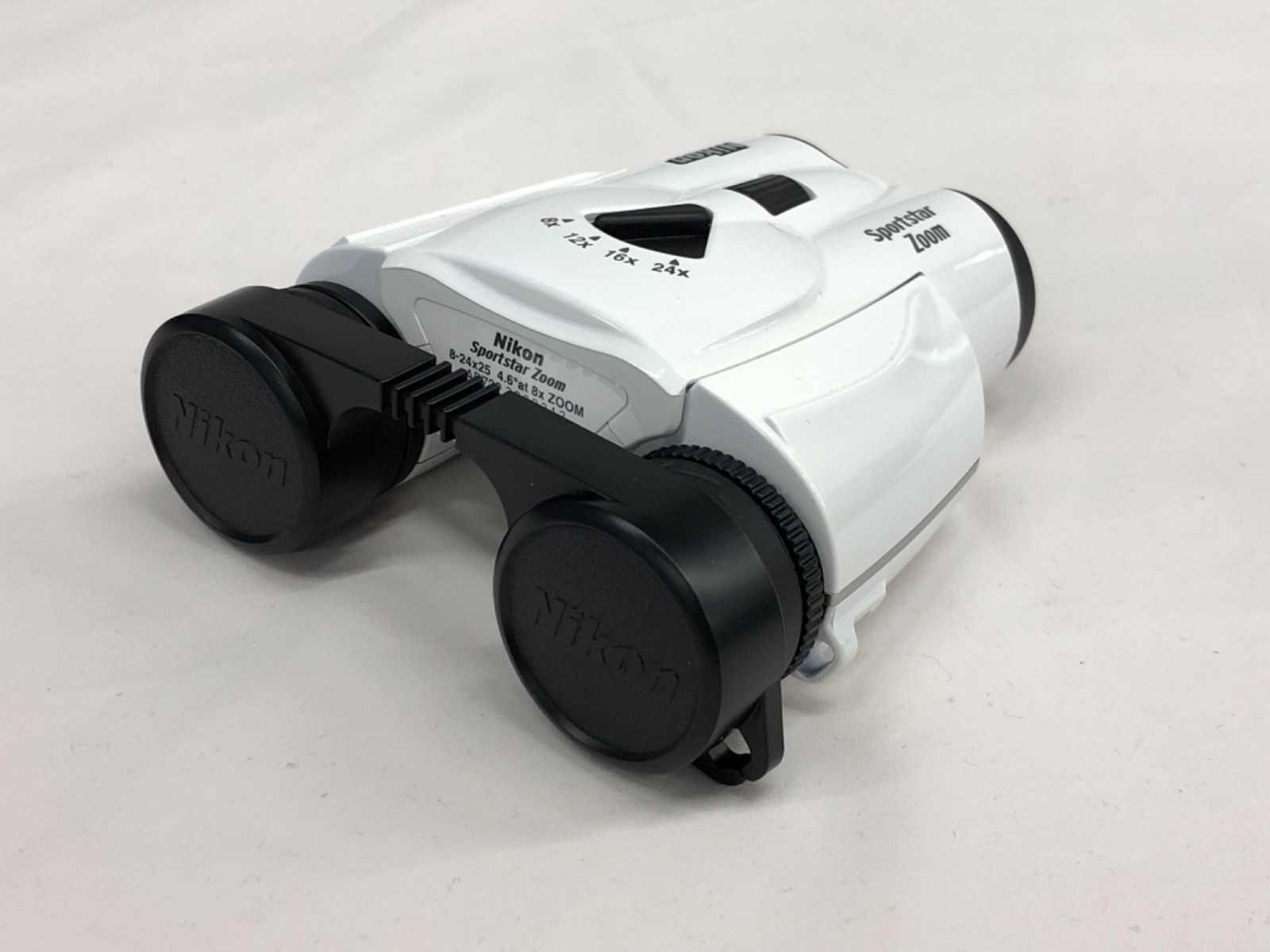 B913 Nikon ズーム双眼鏡 スポーツスターズーム 824x25 ポロプリズム式 824倍25口径 ホワイト Sportstar