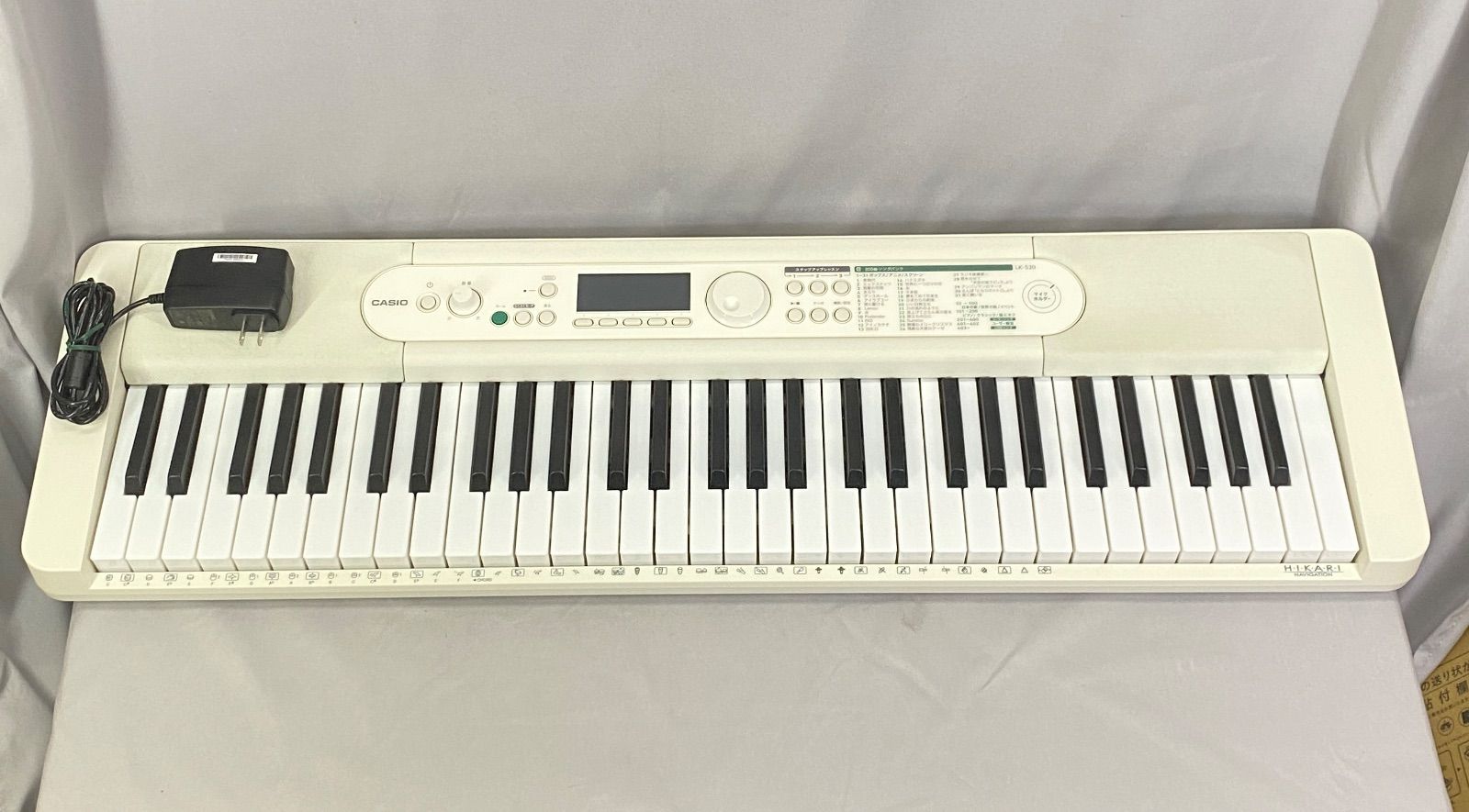 2023年製 CASIO カシオ Casiotone 光ナビ 電子ピアノ キーボード
