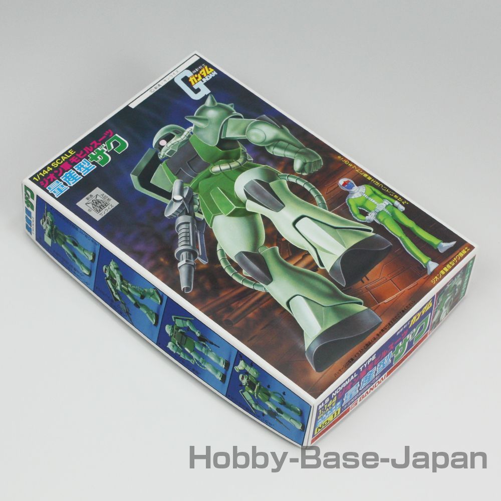 1/144 量産型ザク 旧キット（赤バンダイ） - メルカリ