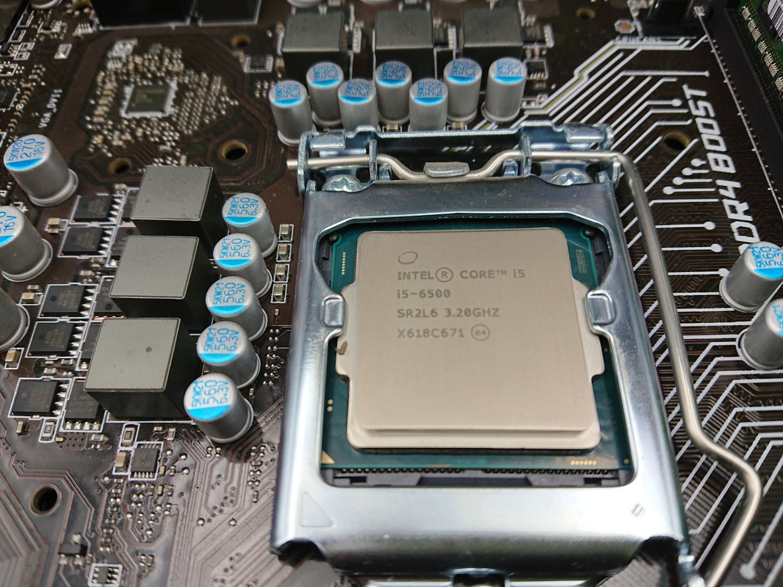 中古動作品】PCパーツ Intel Core i5-6500 , Z170-S01 , 4Gメモリ 3点
