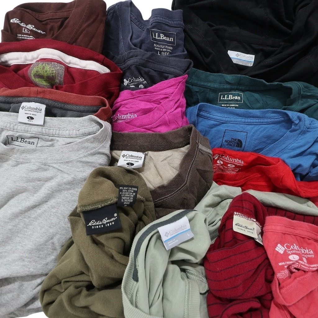 Columbia コロンビア LL BEAN、エディバウアー フリースジャケット レディースサイズミックス 13点セット まとめ売り に似たブランドはエディバウアー他4選！ダサい？どんなブランドで