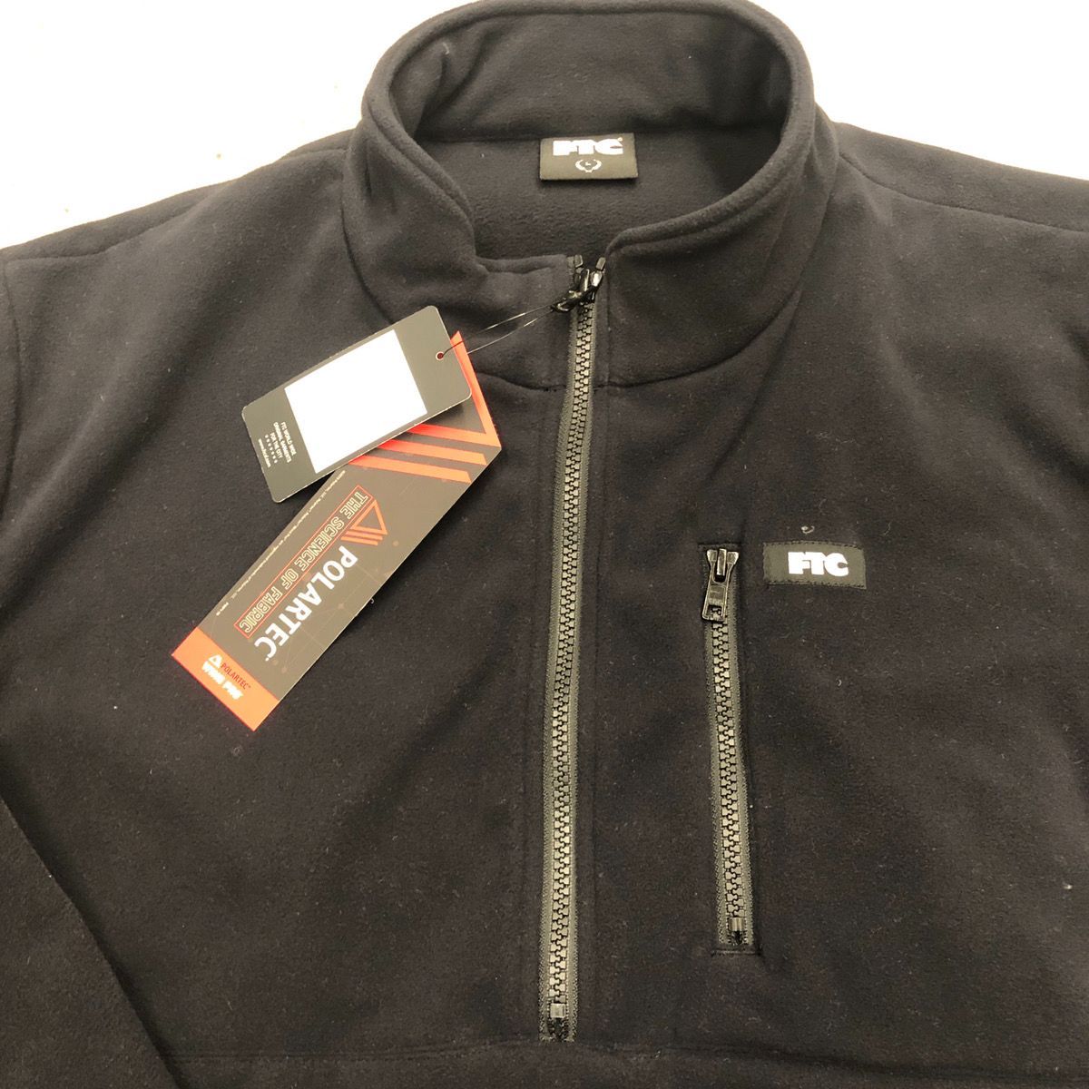 FTC エフティーシー POLARTEC WIND PRO FLEECE HALF ZIP PULLOVER