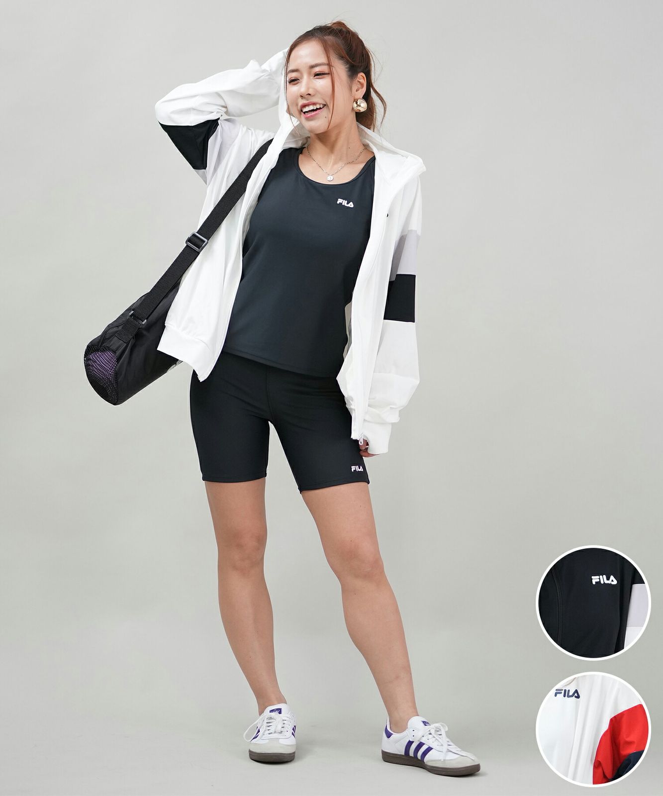 ムラスポ公式 FILA フィラ 4点セット 水着 レディース 325061