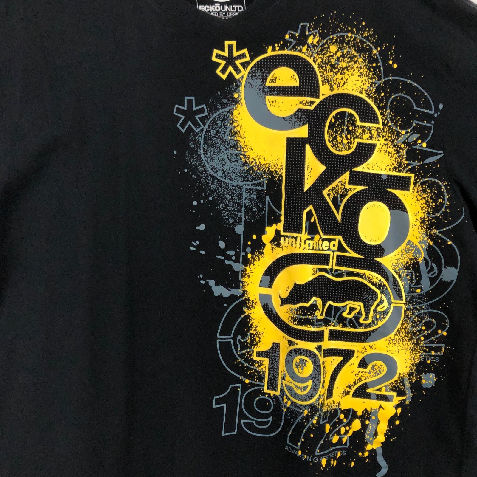 エコーアンリミテッド ECKO UNLTD Tシャツ 黒 2XL 古着 - メルカリ