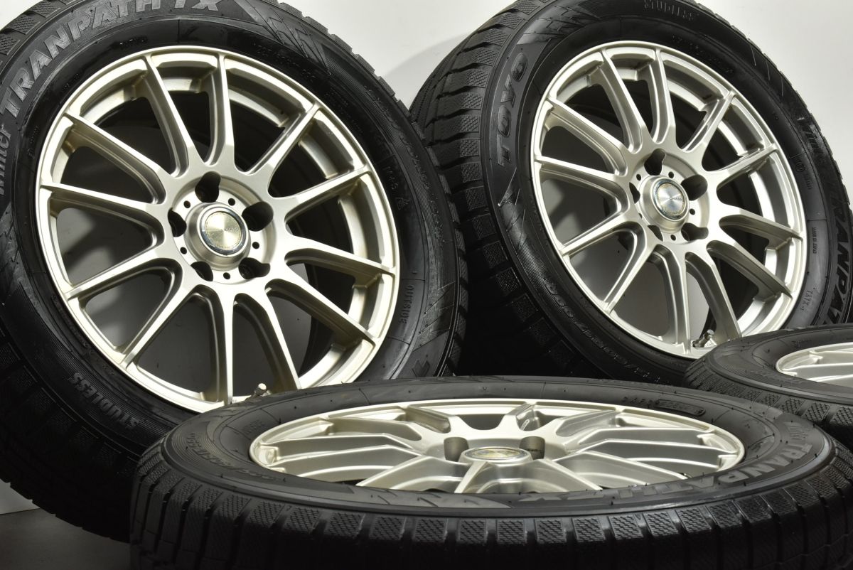 交換用に GRASS 17in 7J 38 PCD114.3 トーヨー ウィンタートランパスTX 225|60R17 アルファード カローラクロス デリカD 5