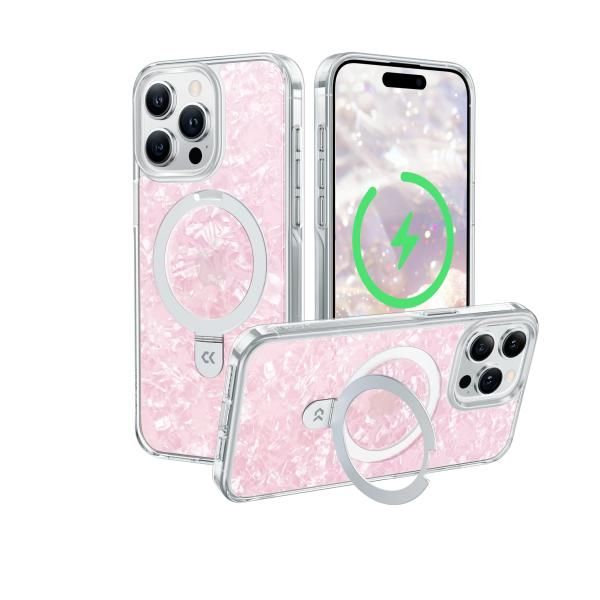 CASEKOO iPhone15ProMaxケース リング付き MagSafe : 8年間の技術結晶！4in1超万能モデルCASEKOO iPhone