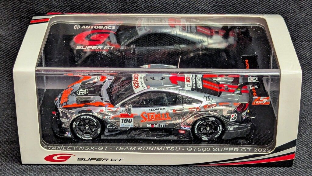 Spark model 1/43 STANLEY NSX-GT No.100 TEAM KUNIMITSU GT500 SUPER