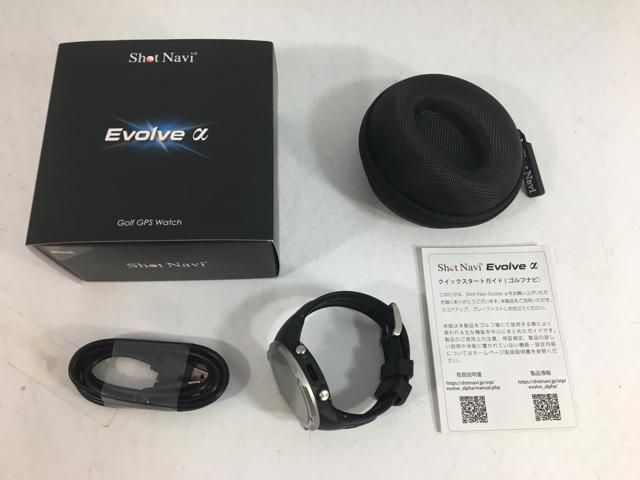 ゴルフナビ ショットナビ ブラック Shot Navi Infinity