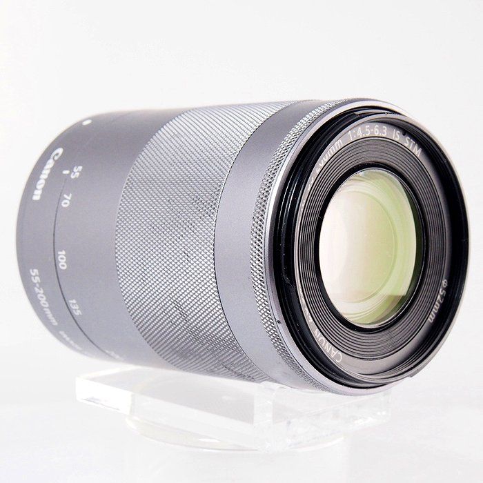 中古】(キヤノン) Canon EF-M55-200/4.5-6.3 IS STM シルバー Canon  