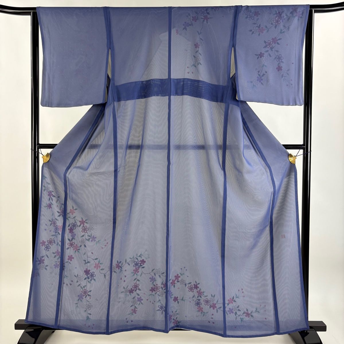 美品！やまと誂製＊刺繡の鶴＊居敷当て付き＊高級＊無双＊長襦袢＊１２６ｃｍ＊裄６８ 楽天市場】付下げ 身丈164cm 裄丈65cm M 袷 山岡古都 花唐草