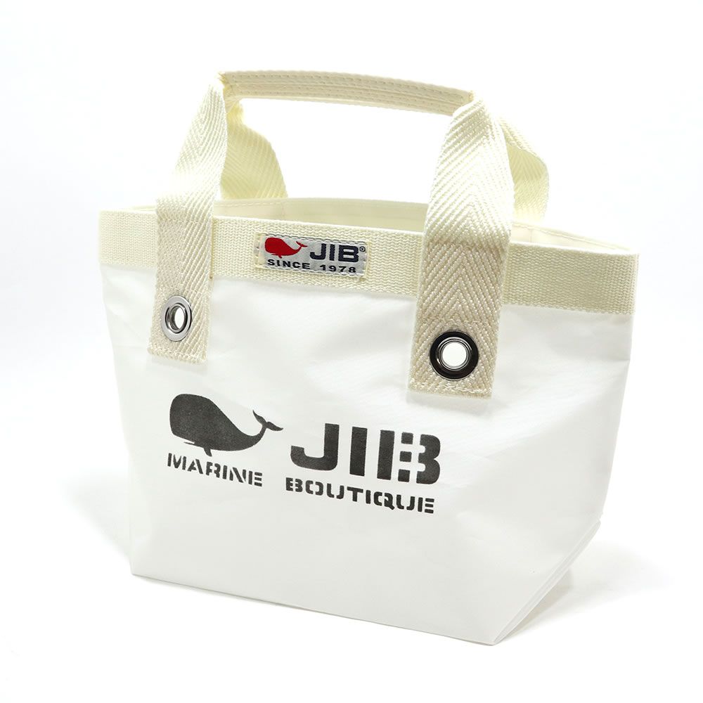 クールな価格でホットなピック ファスナー無しトートバッグ JIB SSサイズ ホワイト TSS バッグ