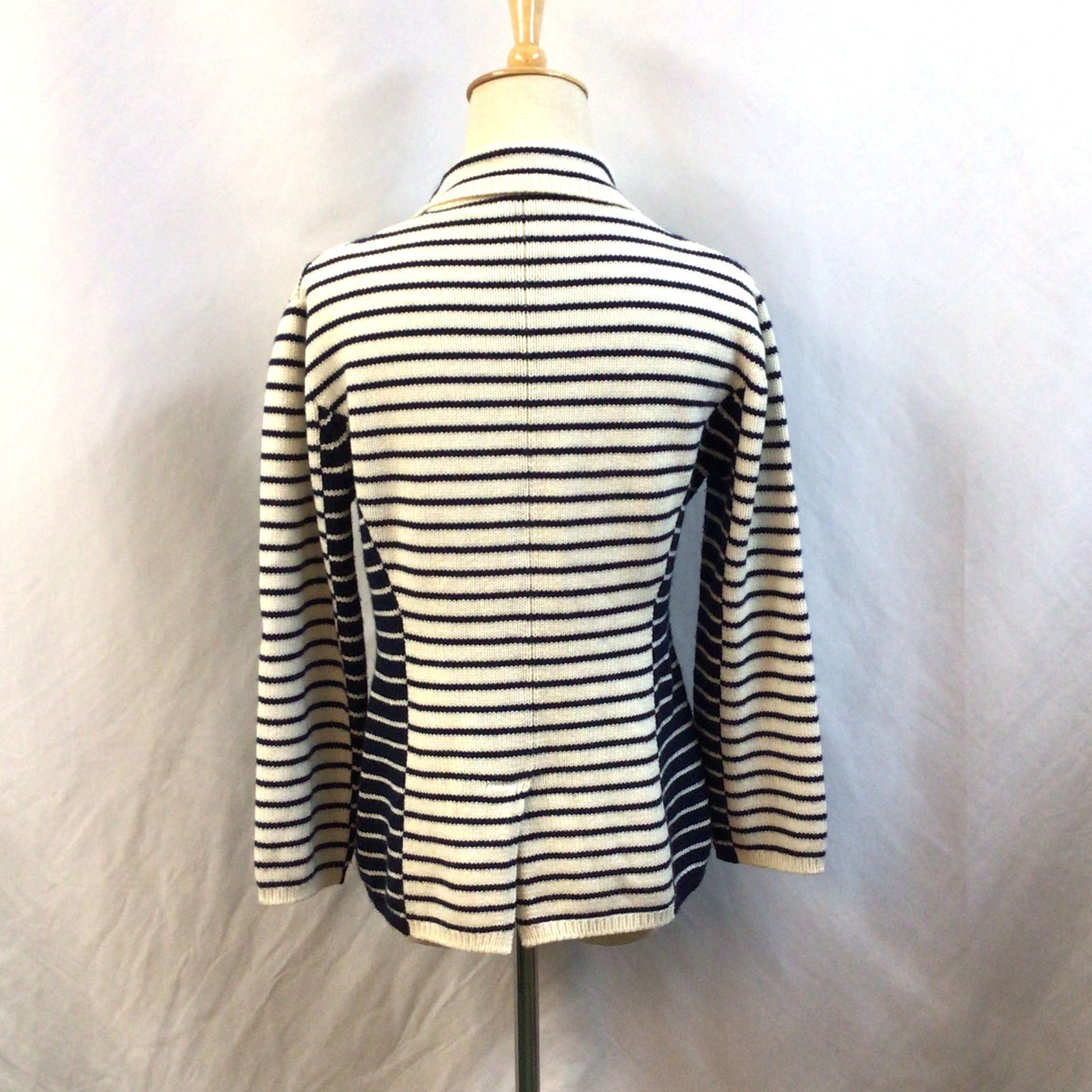 CHANEL シャネル CC ココマーク ボーダー ヴィンテージ ニット 長袖