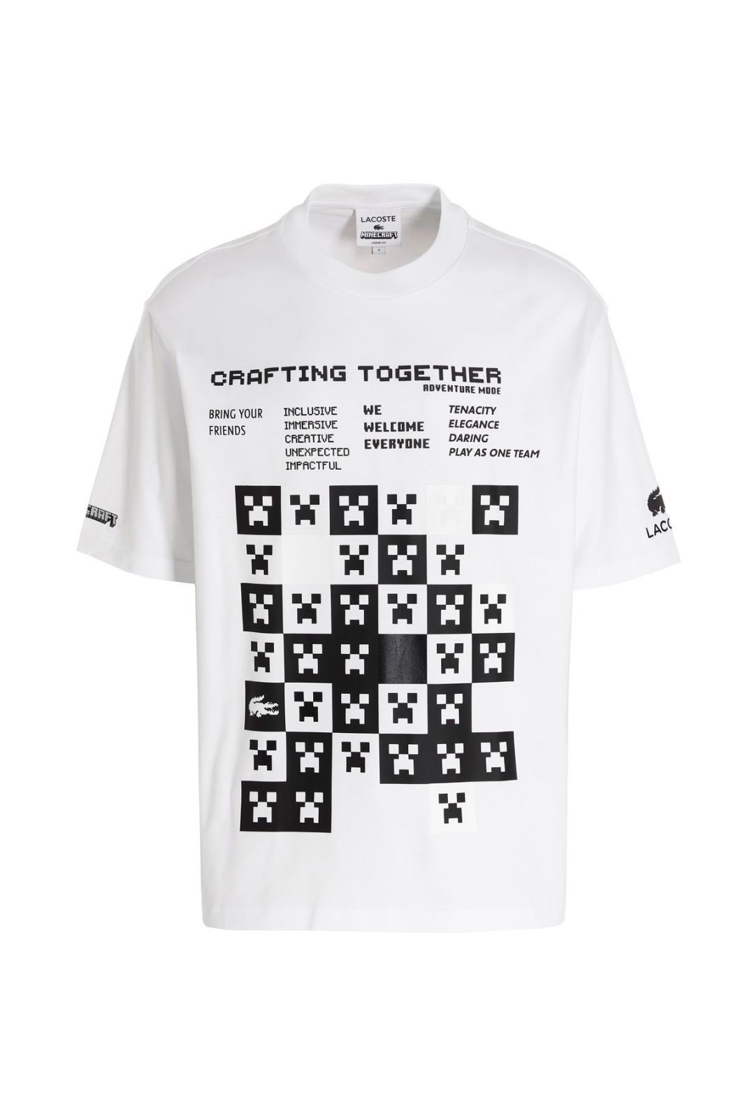 LACOSTE ラコステ MINECRAFT コラボ オーバーサイズ Tシャツ