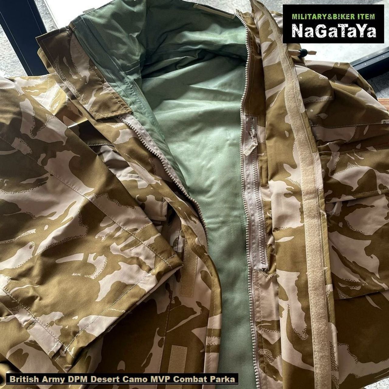 【実物新品】イギリス軍 DPM デザートカモ コンバットジャケット MVP MILITARY 実物 新品 デッドストック イギリス軍 MVP COMBAT