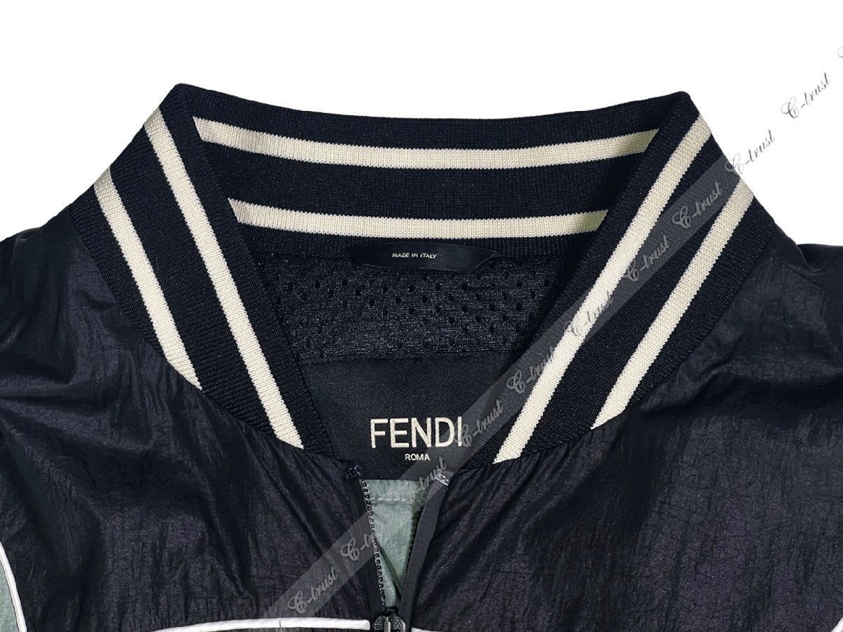 FENDI フェンディ スタジャン ブルゾン FF ロゴ イタリア製 FAA815