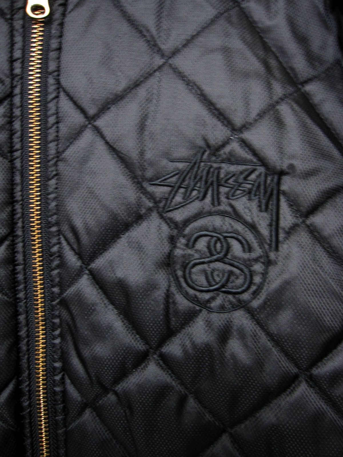 美品】STUSSY ステューシー リバーシブル キルティングジャケット