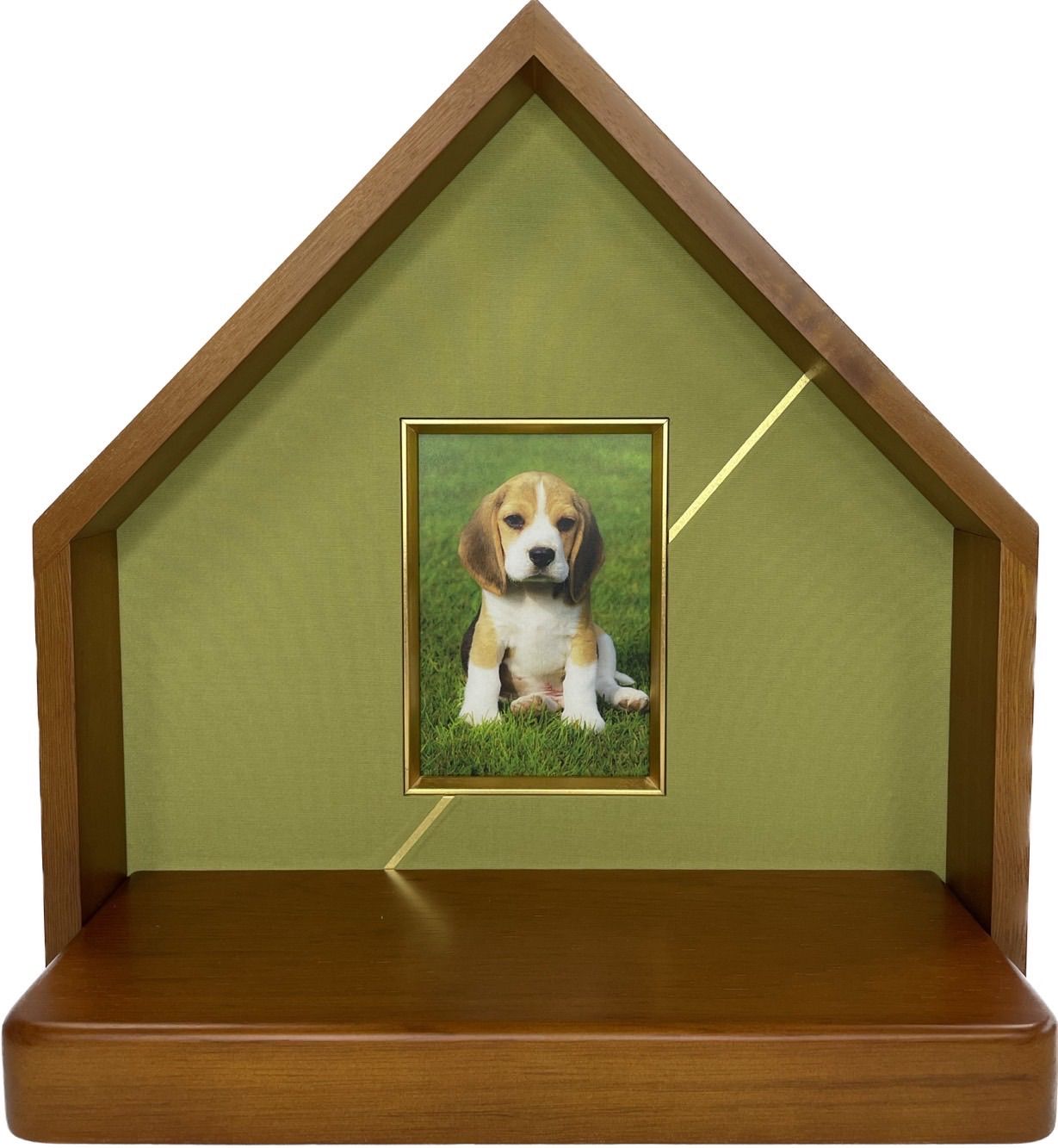 アングレカム〜いつまでも あなたと一緒〜ペット祭壇 グリーン【訳あり】