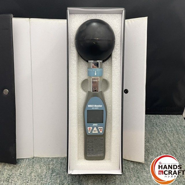 ◎ AND AD-5695 WBGT-Monitor 熱中症指数モニタ エーアンド 電池式