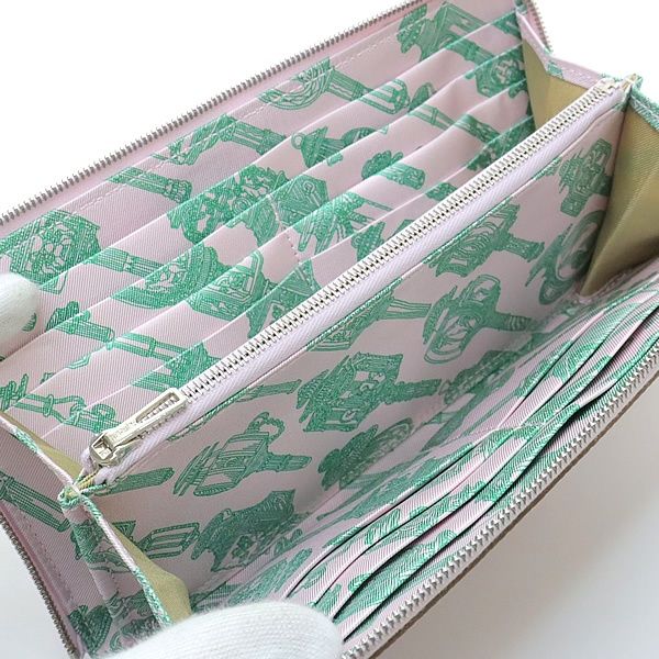 広尾店】 未使用 エルメス HERMES アザップロング シルクイン 長財布  