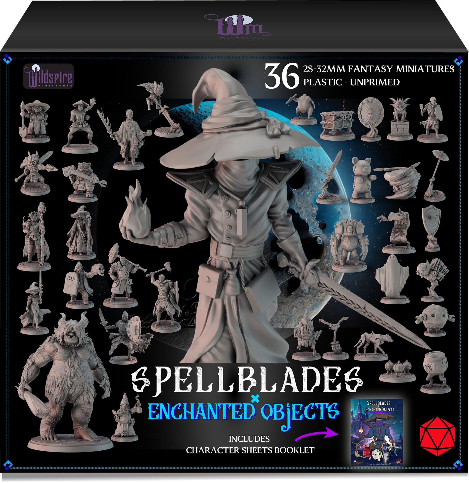 ダンジョンズ&ドラゴンズ　ミニチュアセット　Dungeons&Dragons Amazon | Wildspire 魔法刃&エンチャントオブジェクト DND